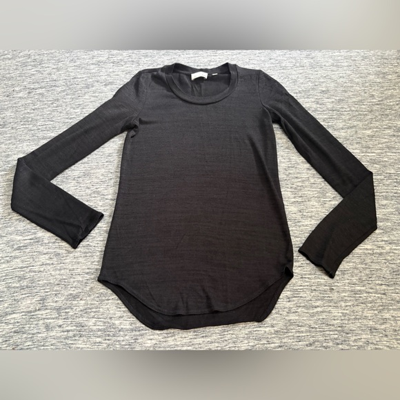 Wilfred Tops - Wilfred Free Black Long Sleeve Size Small